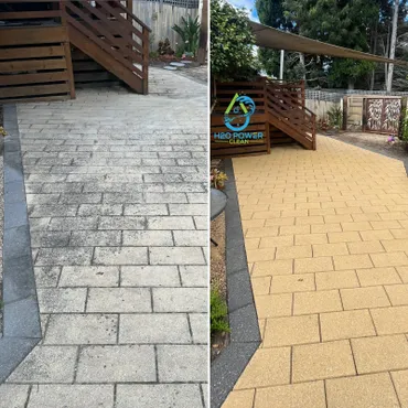 Before — grimy pathway